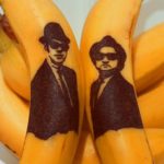 dipingere sulle banane
