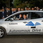 Nissan LEAF guida autonoma Primo Ministro Giapponese