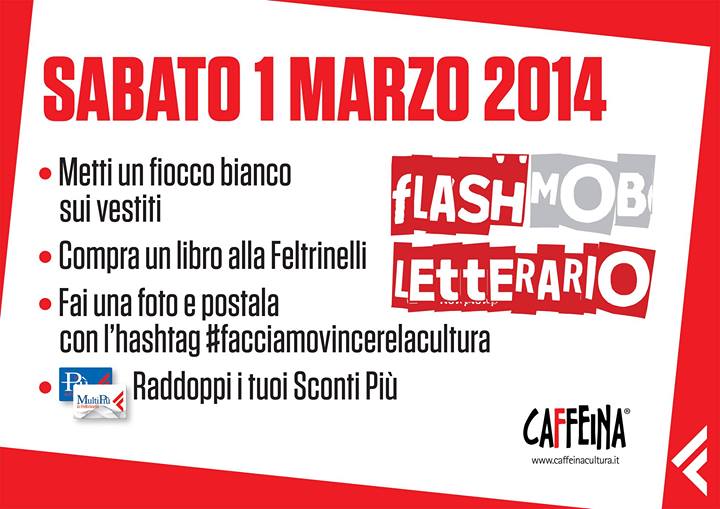 flash mob letterario feltrinelli