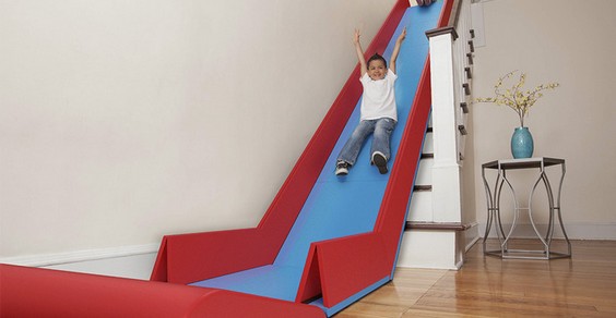 SlideRider: come trasformare le scale di casa in un fantastico
