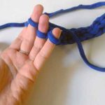 finger knitting