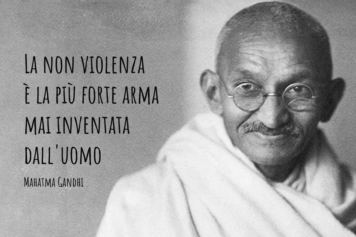 10 frasi e insegnamenti sulla pace del Mahatma Gandhi - greenMe