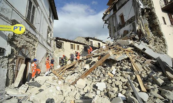bambini terremoto centro italia