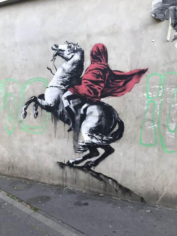 street art banksy parigi1