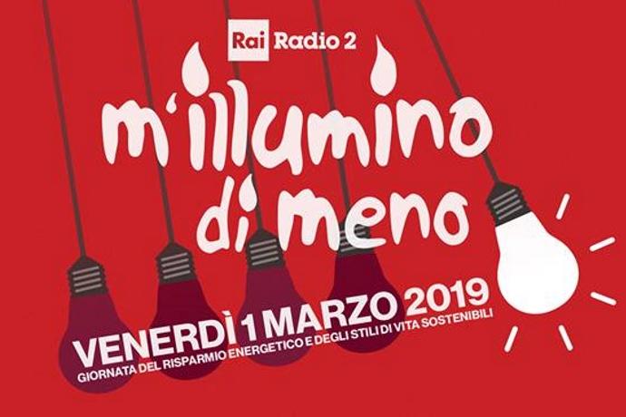 M'illumino di meno 2019