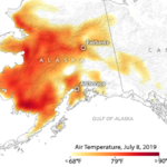 Incendi in Alaska da record