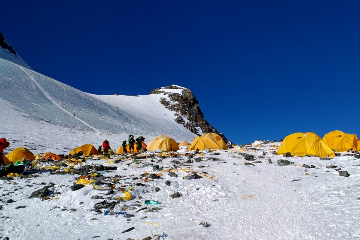 Immondizia sull'Everest