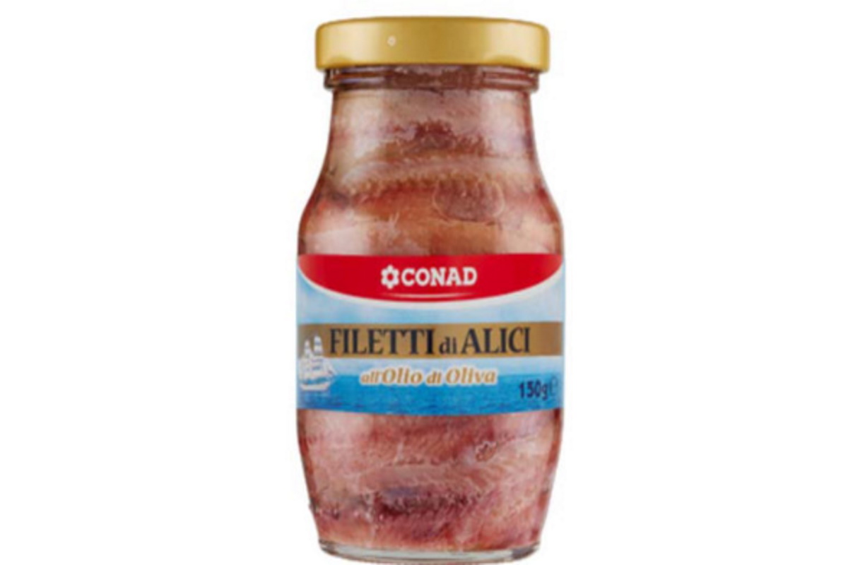 Filetti alici Conad richiamate