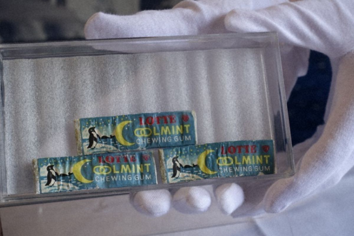 chewing gum ritrovati in Antartide