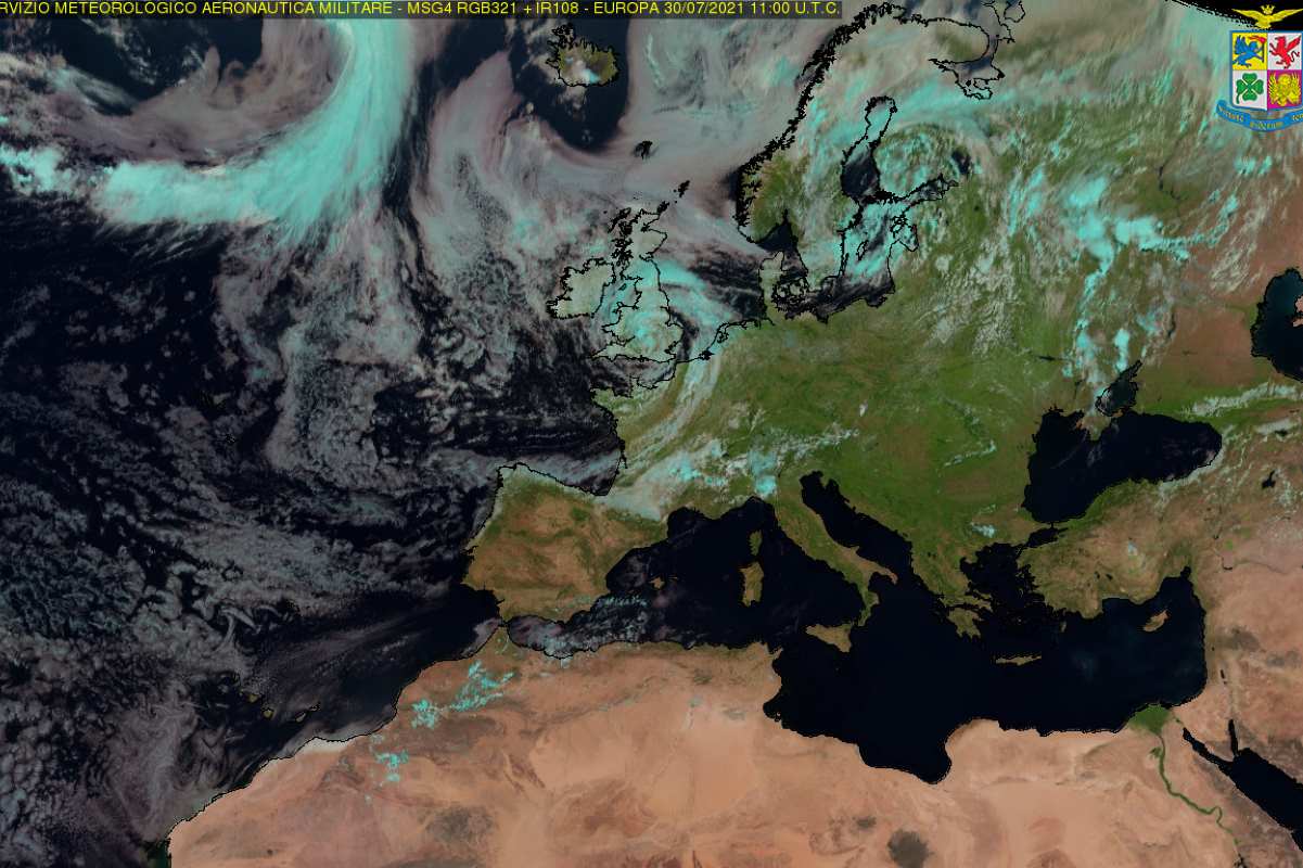 31 luglio meteo