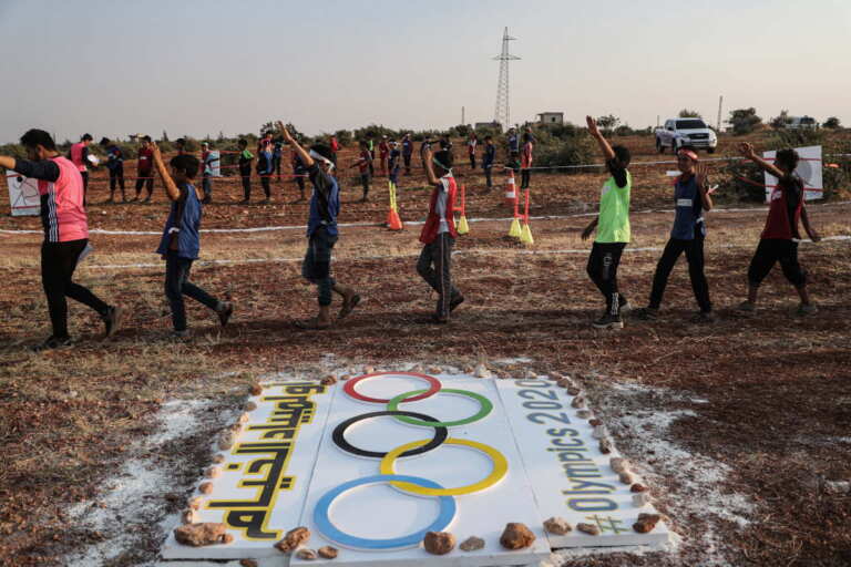 olimpiadi bambini siriani