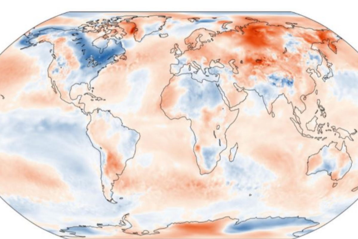 europa caldo gennaio