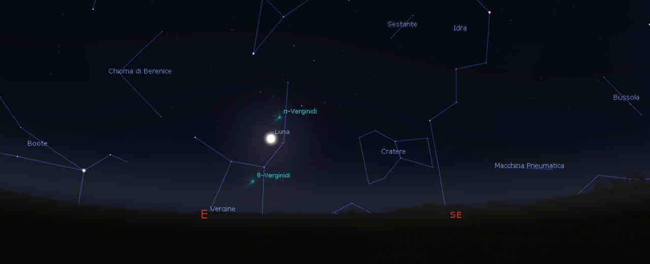 luna piena del lombrico 18 marzo 2022