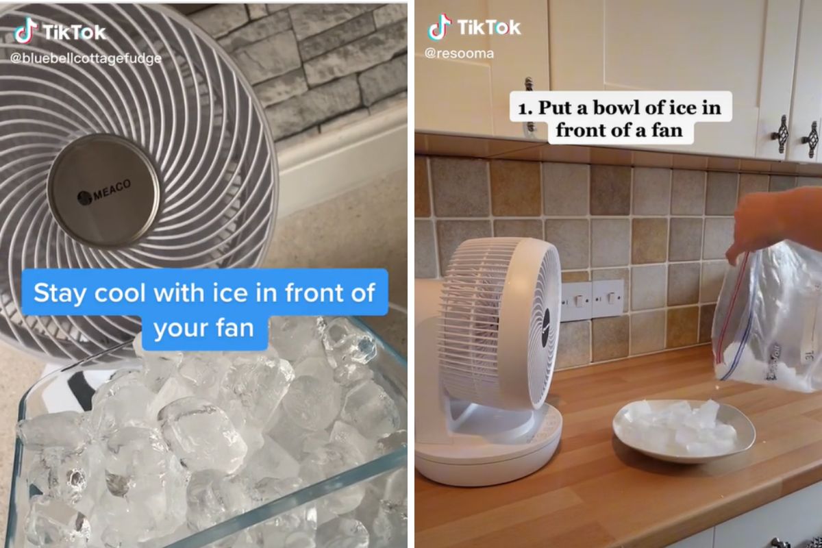 L'ultima assurda moda di TikTok di attaccare il ghiaccio ai ventilatori  potrebbe essere molto pericolosa - greenMe