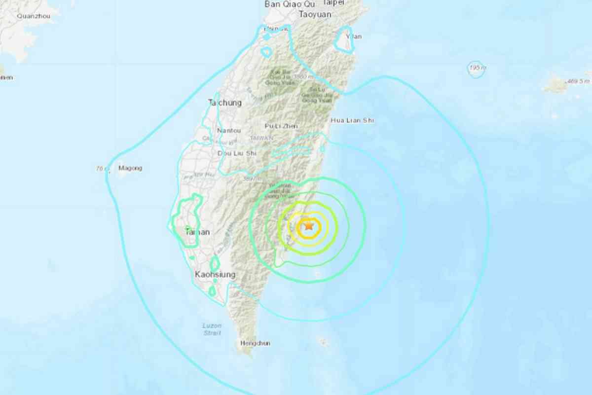 taiwan terremoto