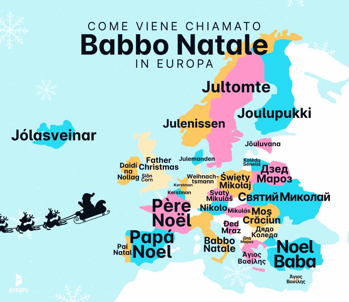 nomi babbo natale