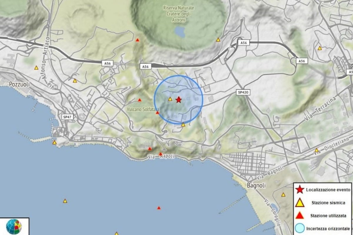 terremoti campi flegrei