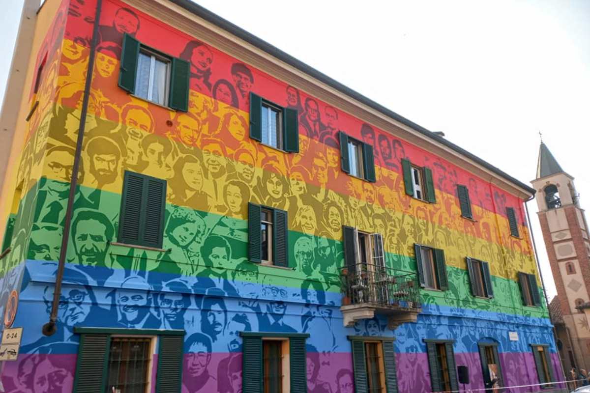 Murale diritti Milano
