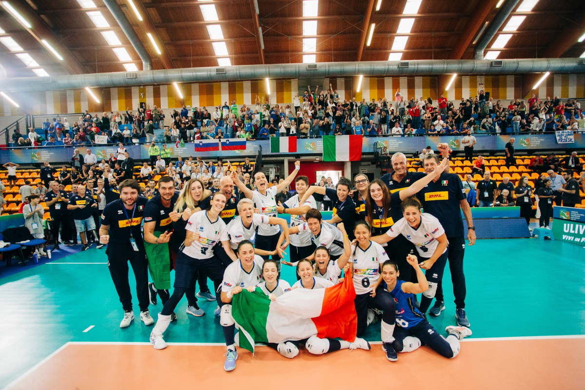 sitting volley campionesse d'europa