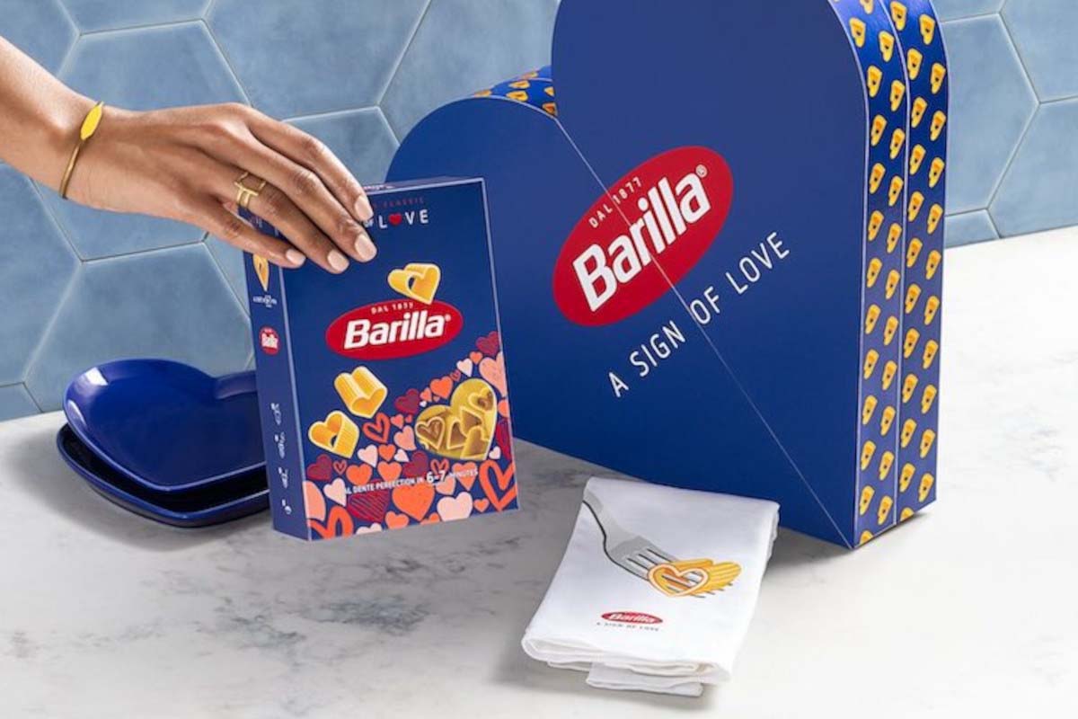 Barilla love pasta