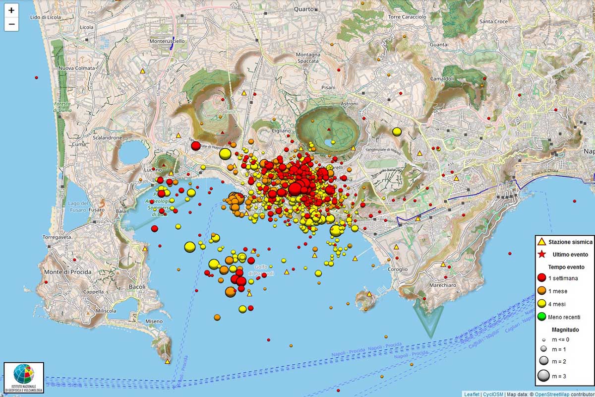 terremoto campi flegrei