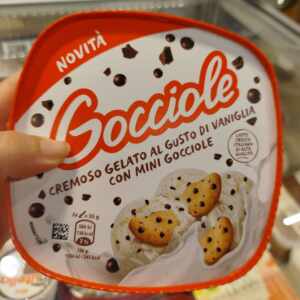 gelato gocciole