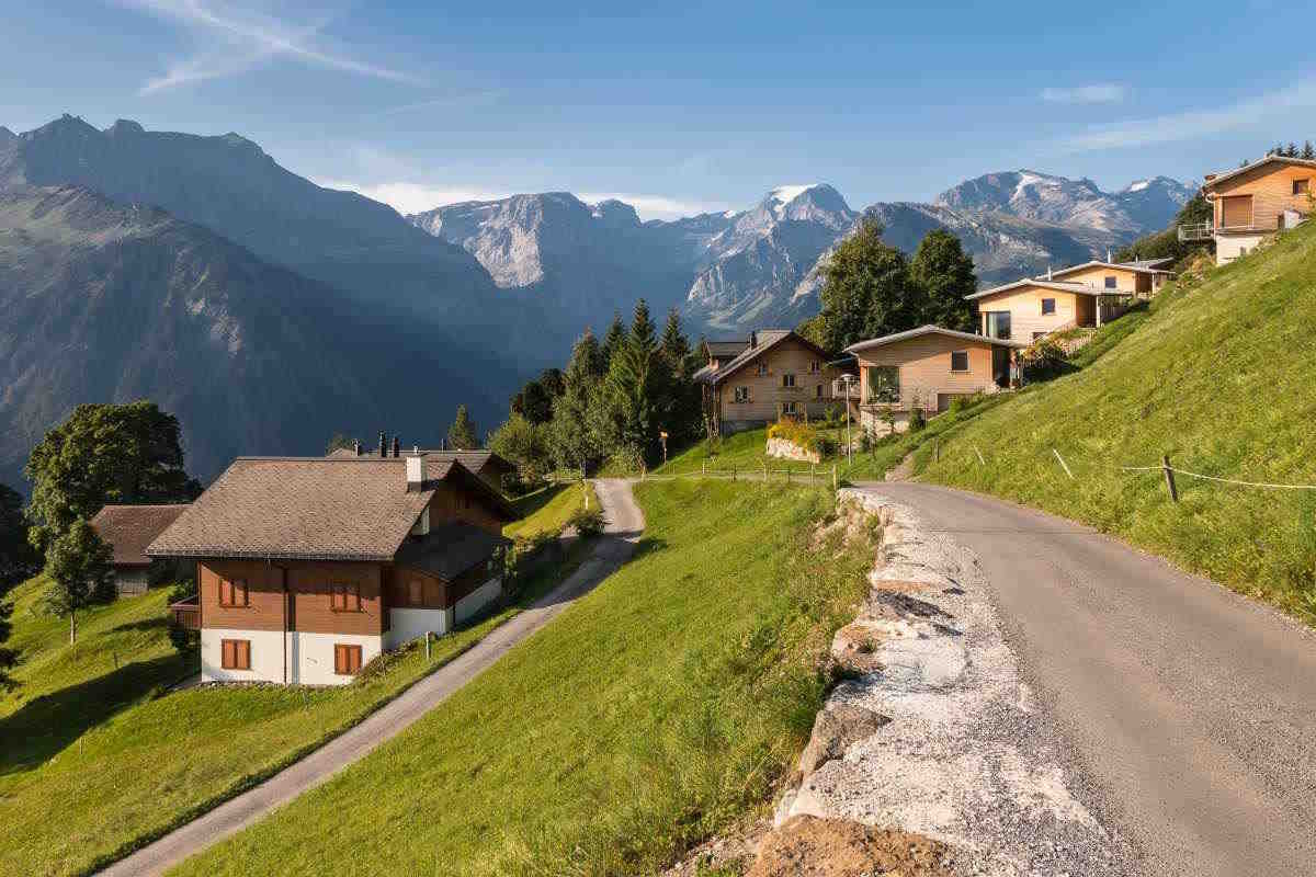 Braunwald paesaggio svizzera