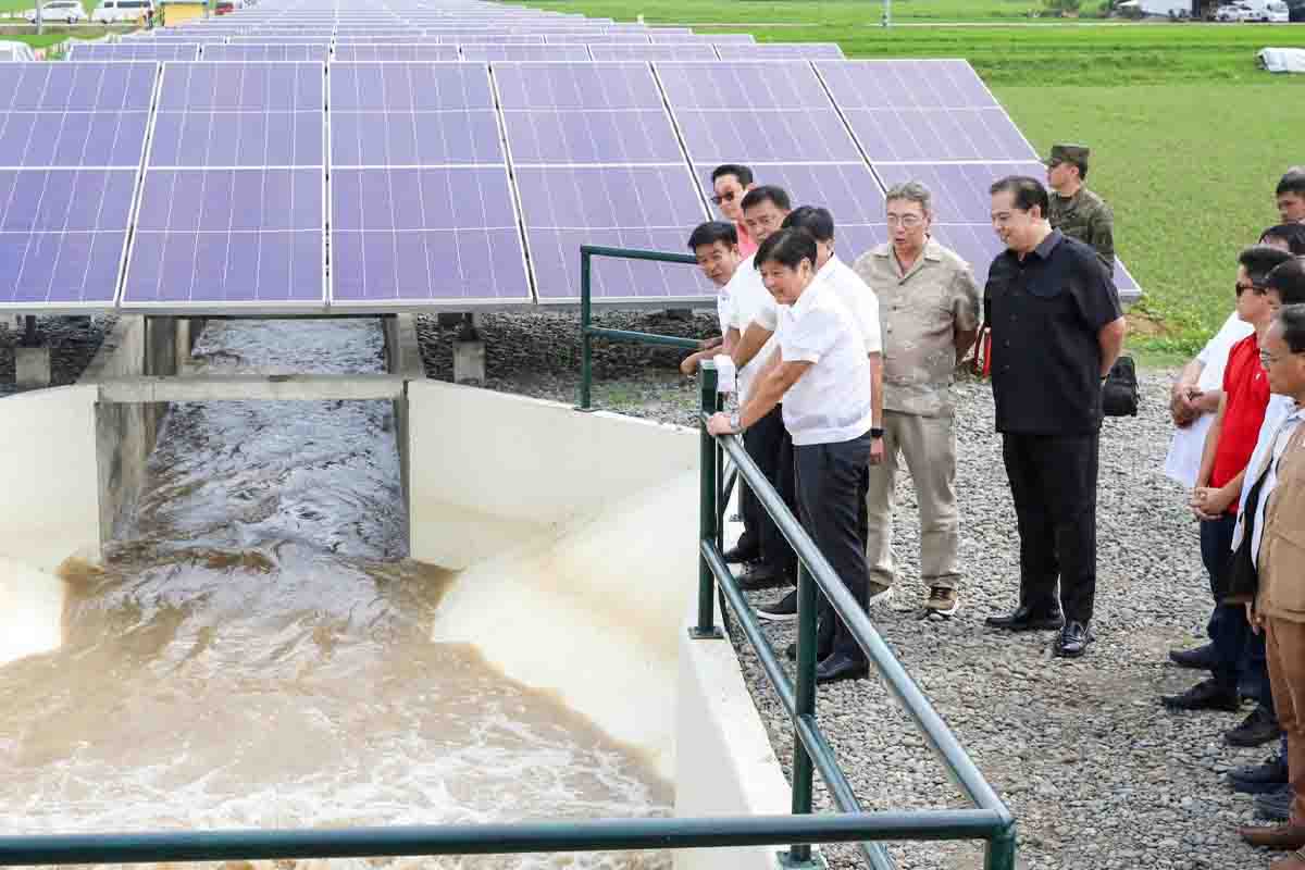 Sistema di irrigazione energia solare Filippine