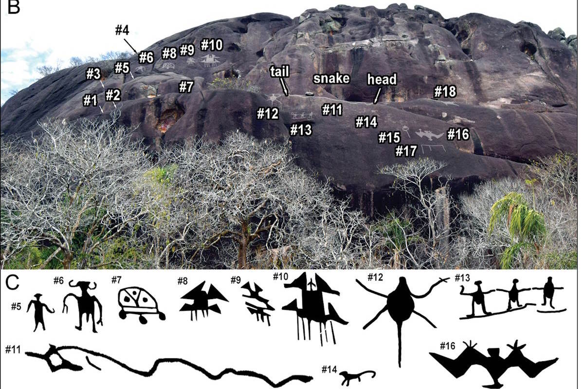 incisioni rupestri sud america segnali viaggiatori
