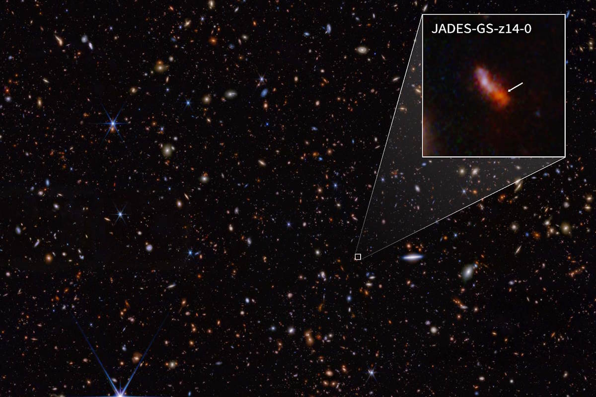 galassia più lontana mai scoperta telescopio webb