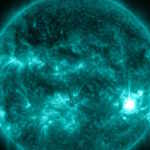 esplosioni macchia solare 13-14 luglio 2024