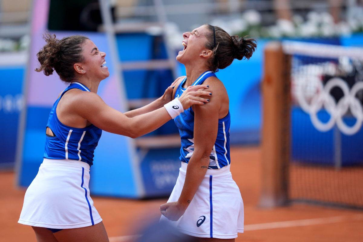 tennis medaglia d'oro Errani e Paolini