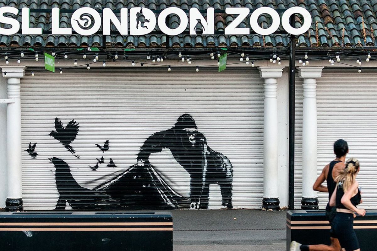 banksy opera london zoo