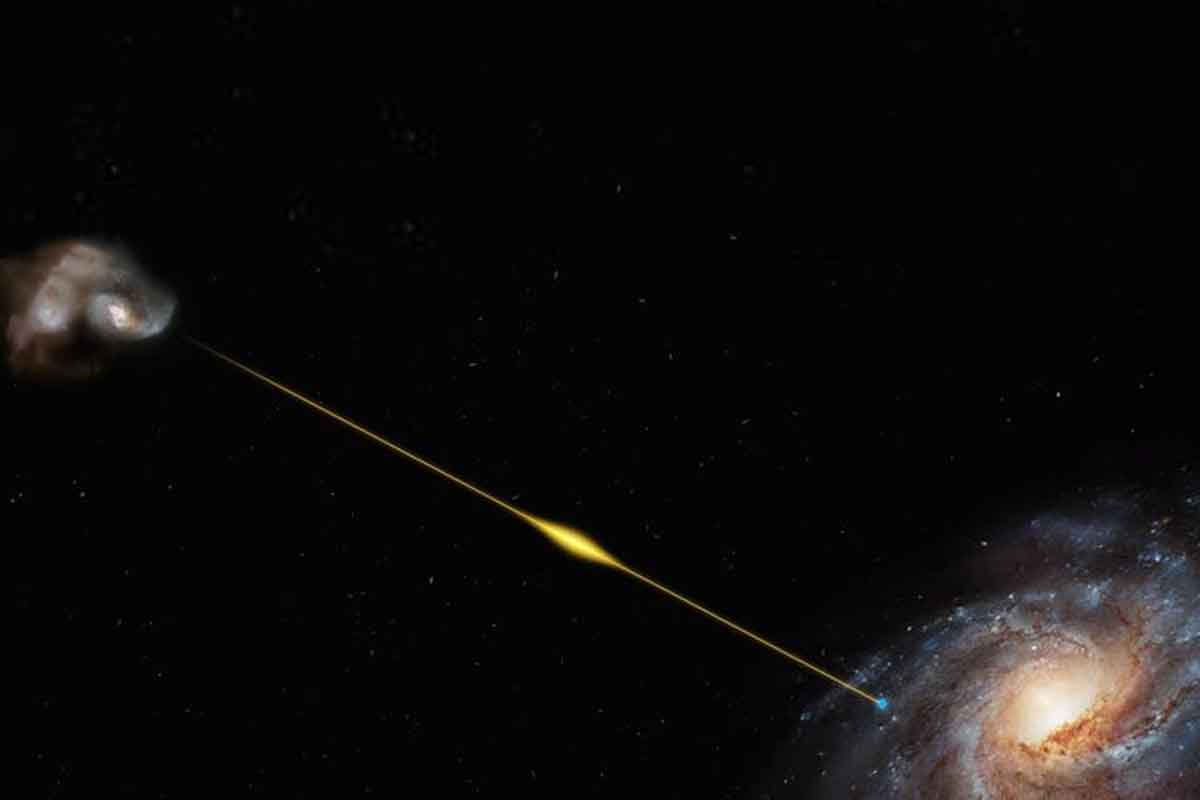 lampo radio a 8 miliardi di anni luce