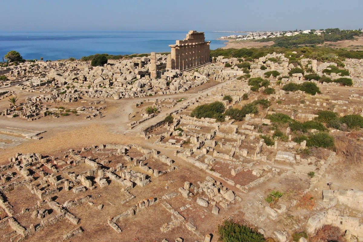 parco selinunte ritrovamento tempio