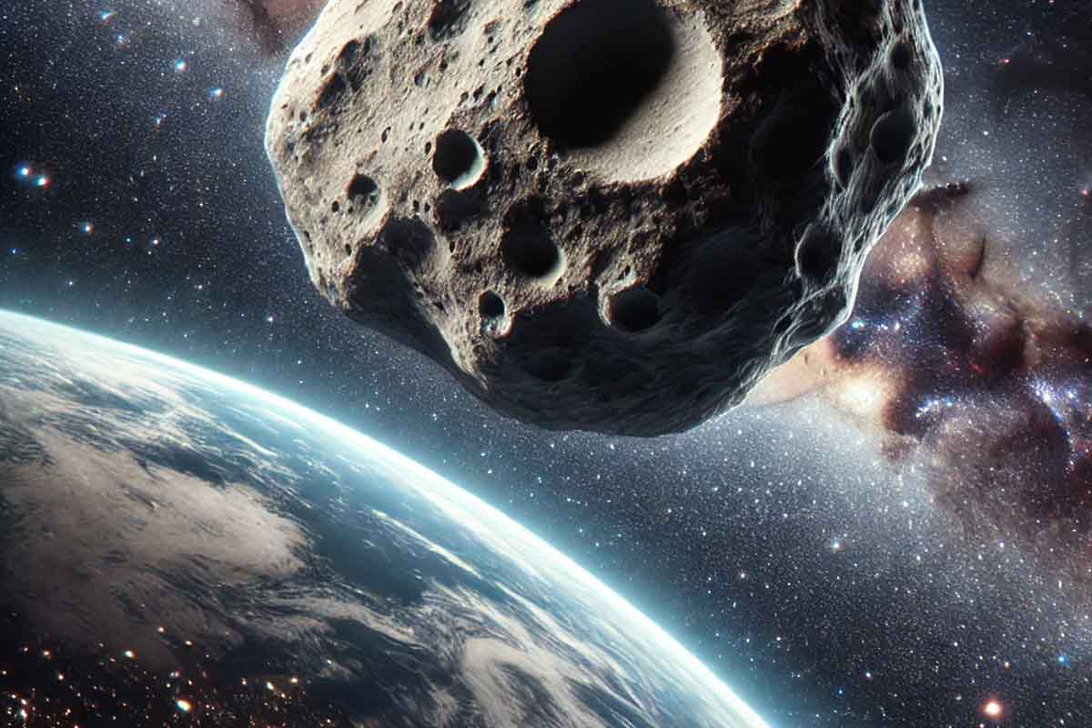 Asteroide in avvicinamento