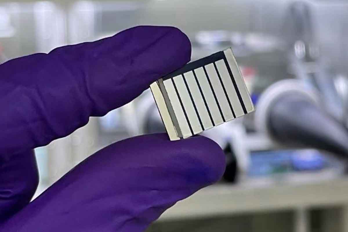 cella solare perovskite