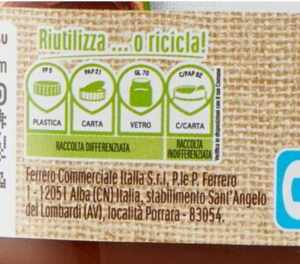 nutella plant based stabilimento