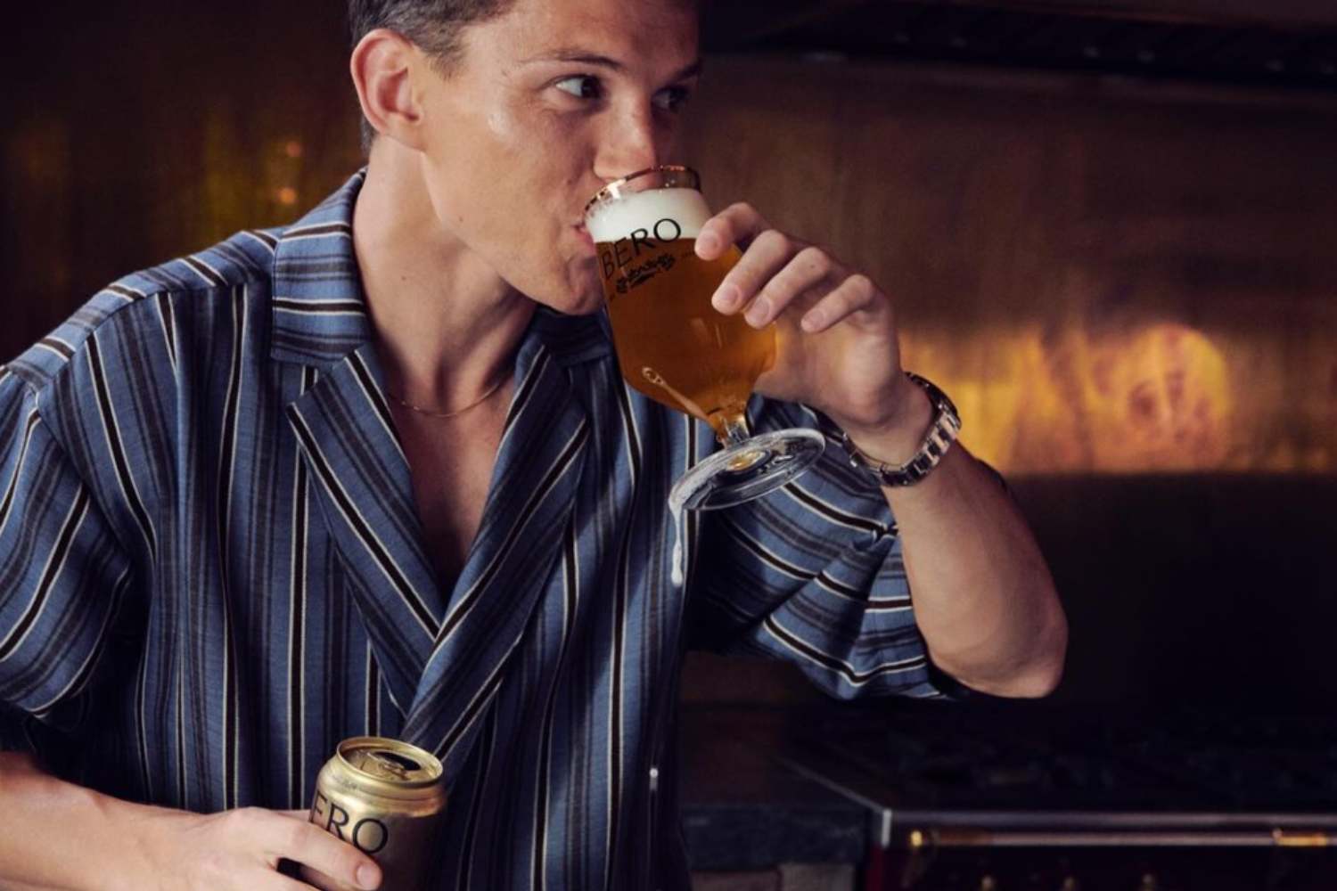 Tom Holland birra