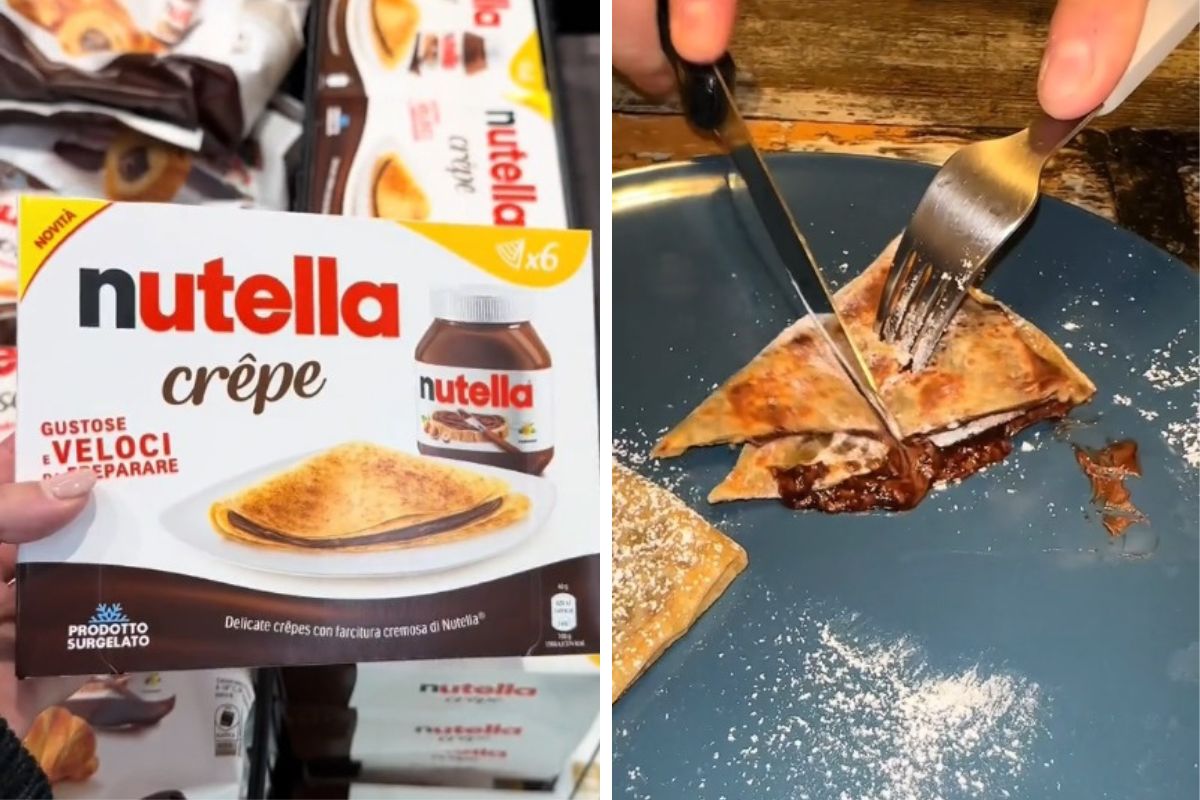 crepes nutella surgelate