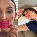 mouth taping tiktok trend