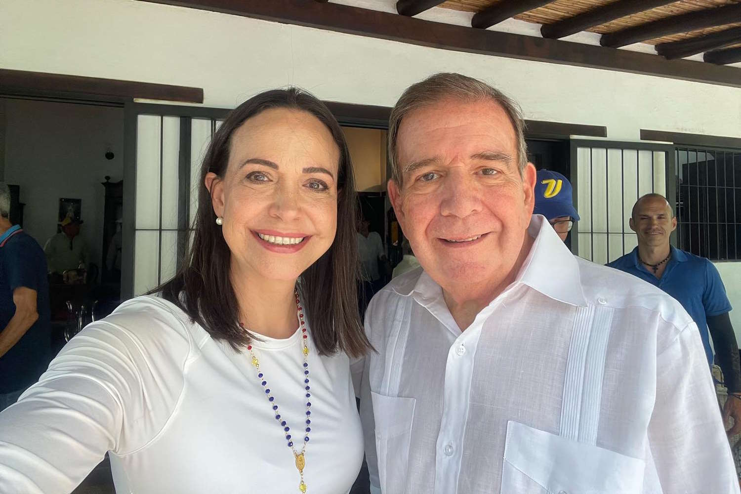 venezuela María Machado e Edmundo Gonzalez