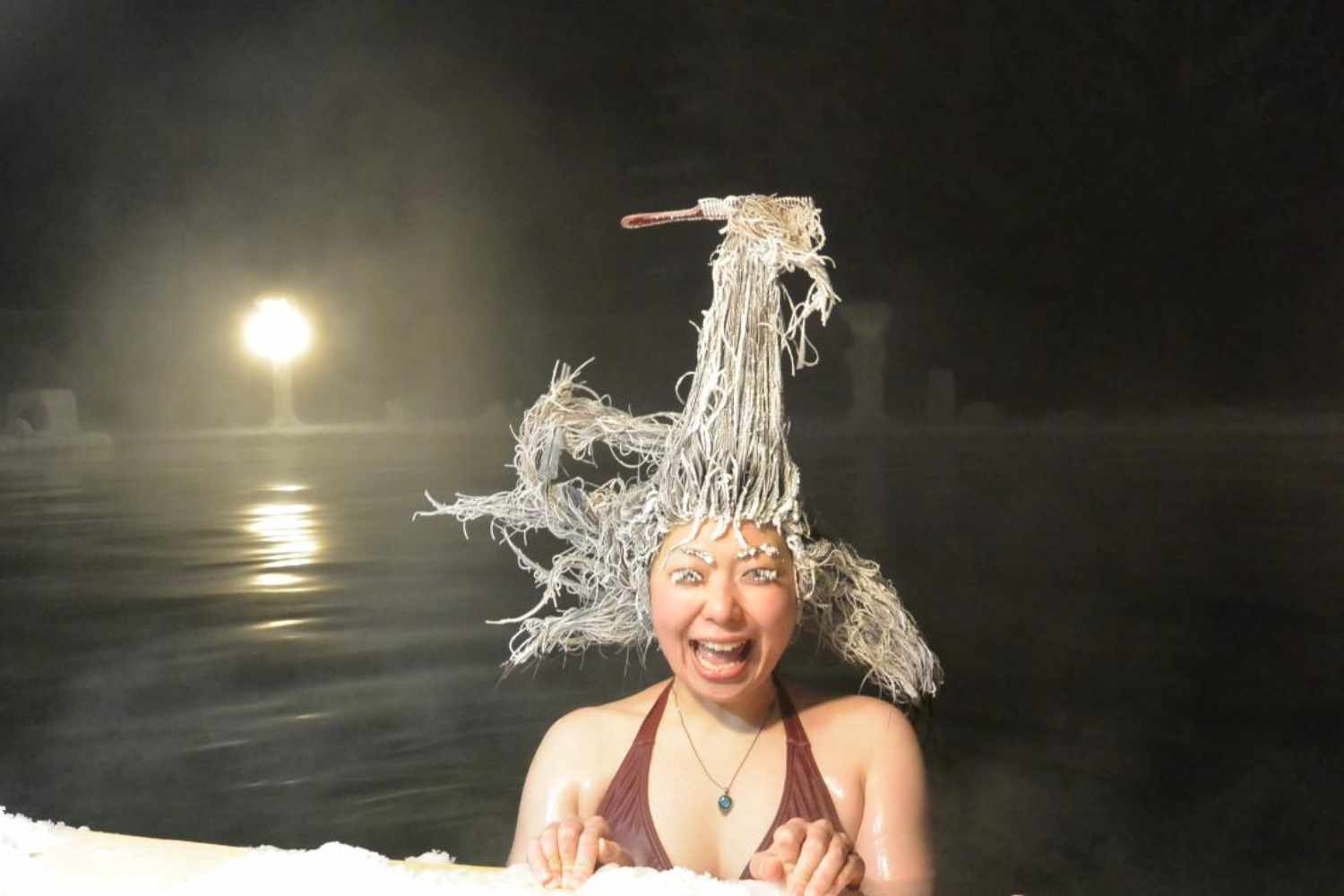 The Hair Freezing Contest (1)