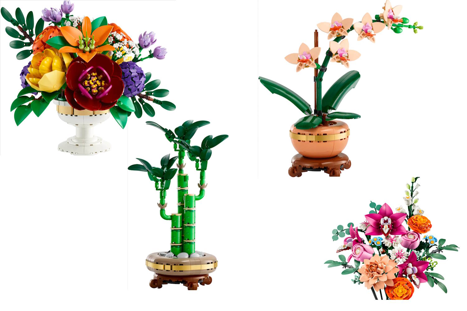 nuova collezione fiori lego